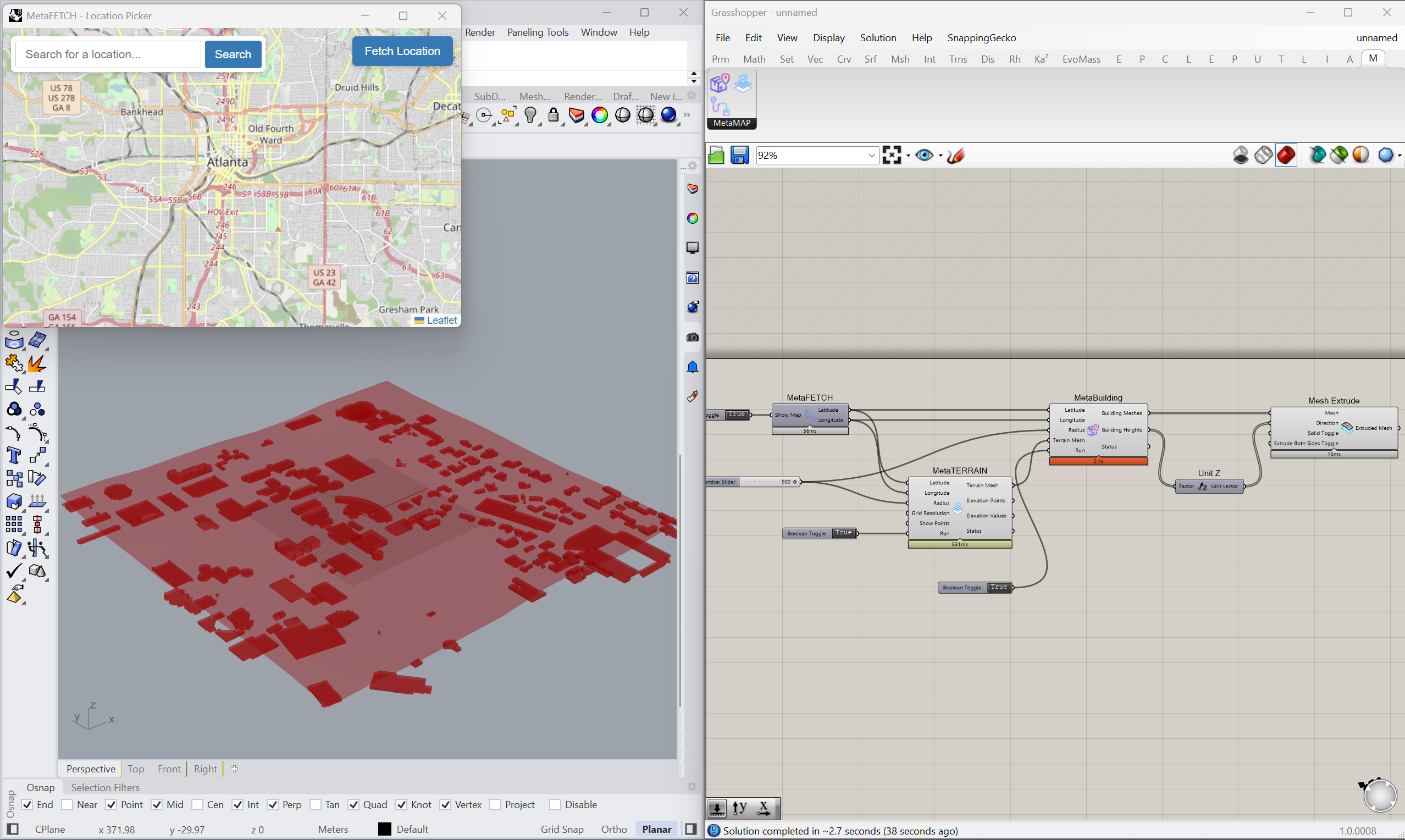 MetaMAP：面向Rhino与Grasshopper的城市规划工具集 - Rhino3D 中文博客Rhino3D 中文博客